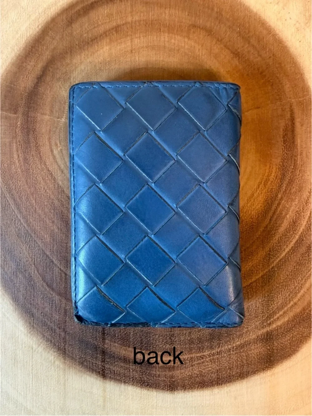 Bottega Veneta Intrecciato Flap Card Case